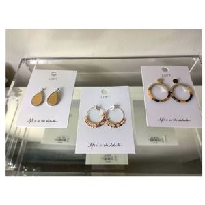 Stylish all season LOFT earrings! They go great with many looks.